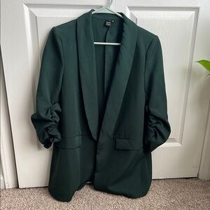 H&M Dark Green Blazer